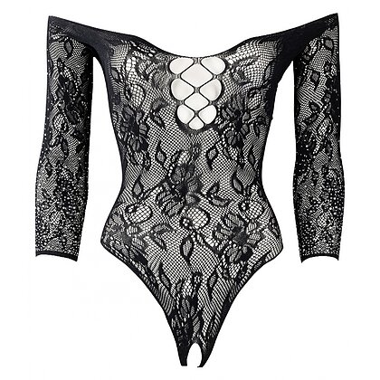 Body Le Desir Wonder Rhinestone Fun Negru XL-2XL