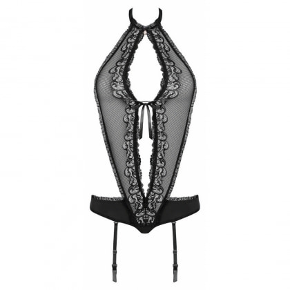 Body Obsessive 830-TEG Negru L-XL