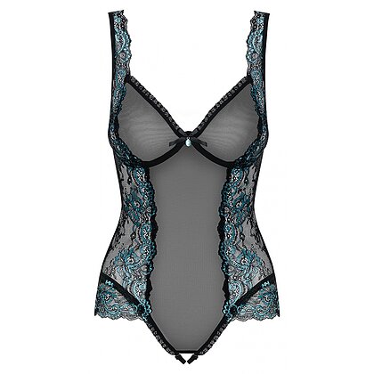 Body Obsessive Dantelă Negru 2XL