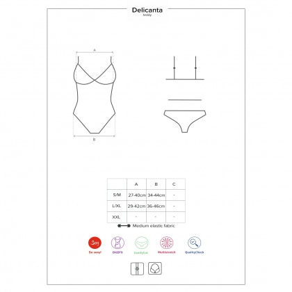 Body Obsessive Delicanta Verde S-M