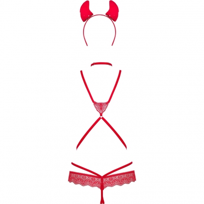 Body Obsessive Evilia Roșu L-XL