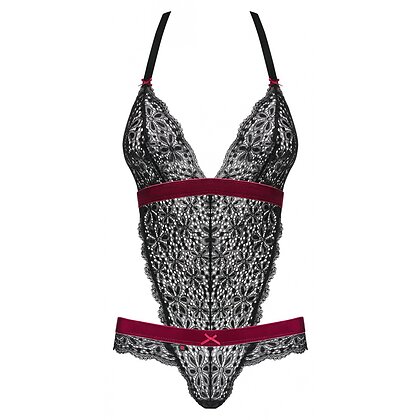 Body Obsessive Rossita Negru L-XL