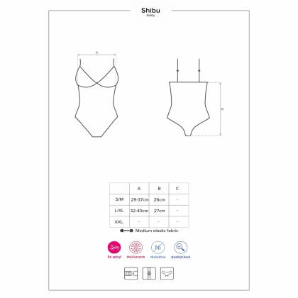 Body Obsessive Shibu Negru S-M