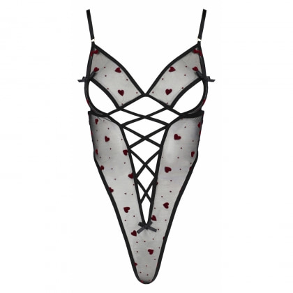 Body Passion Lovelia Negru L-XL