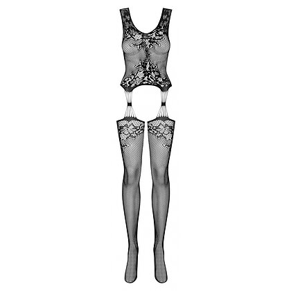 Body Stocking Obsessive F221 Negru XL-2XL