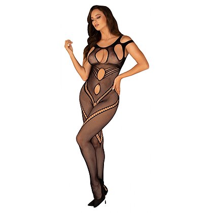 Catsuit Obsessive G322 Negru S-L
