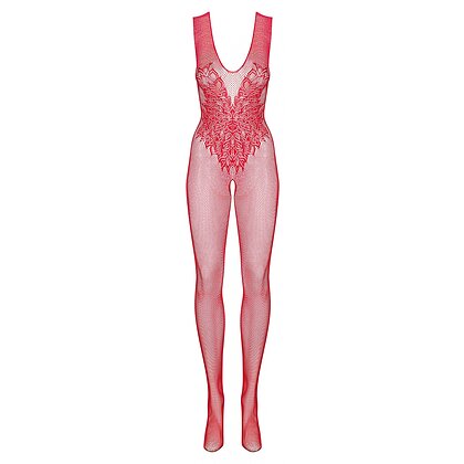 Catsuit Obsessive N112 Rosu S-L