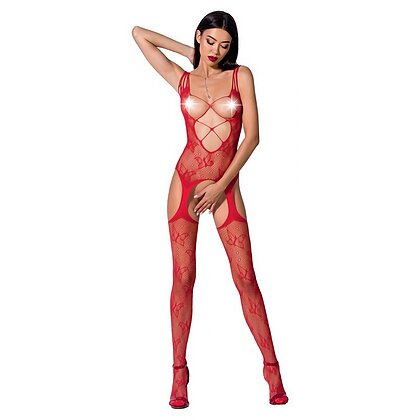 Catsuit Passion BS075 Roșu S-L