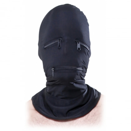 Cagulă Zipper Negru