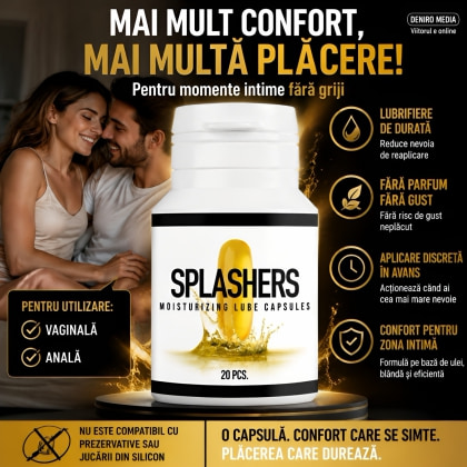 Capsule Lubrifiante Splashers 20 buc