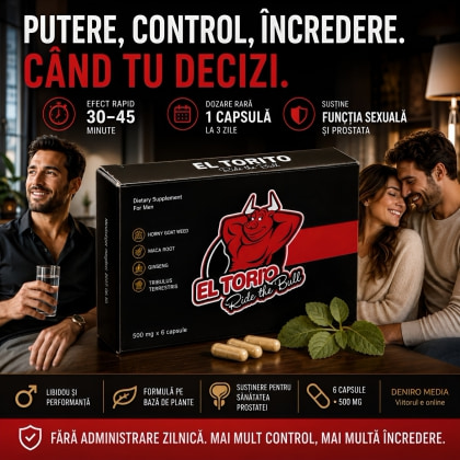 Capsule Potență El Torito 6capsule