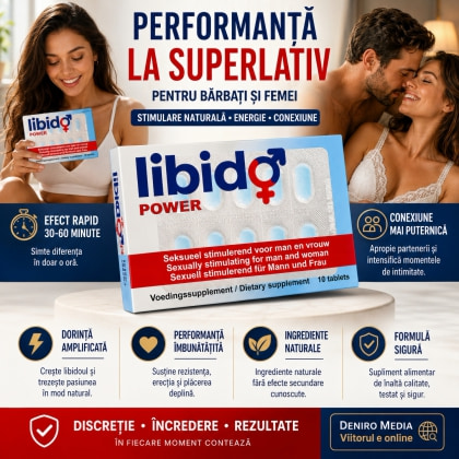Capsule Potență Maximă Libido Power 10buc