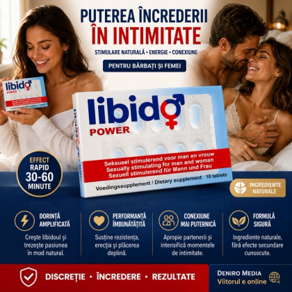 Capsule Potență Maximă Libido Power 10buc