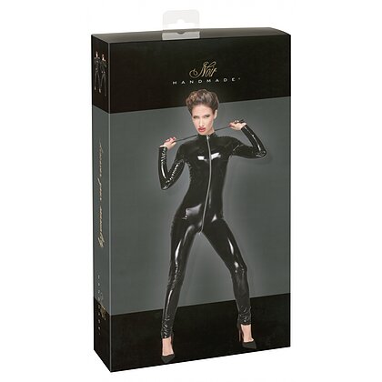Catsuit Noir Handmade F188 Negru XL