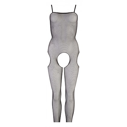 Catsuit No:Xqse Plasa Negru L-XL