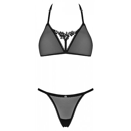 Set Obsessive Celia Noir 2 Piese Negru M-L