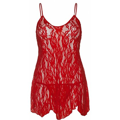 Chemise Leg Avenue Rose Lace Flair Roșu XS-L