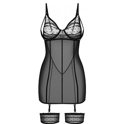 Chemise Obsessive Nuites Negru L-XL