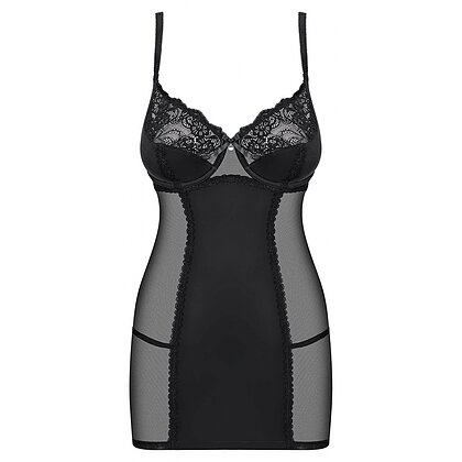 Chemise Obsessive Amallie Negru 2XL