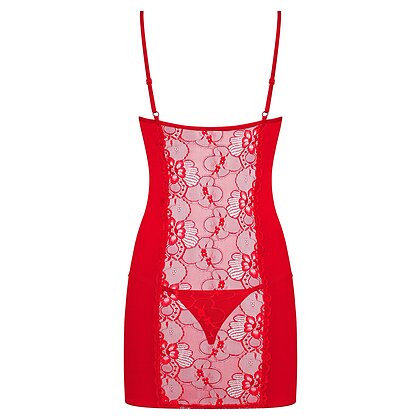 Chemise Obsessive Heartina Roșu S-M