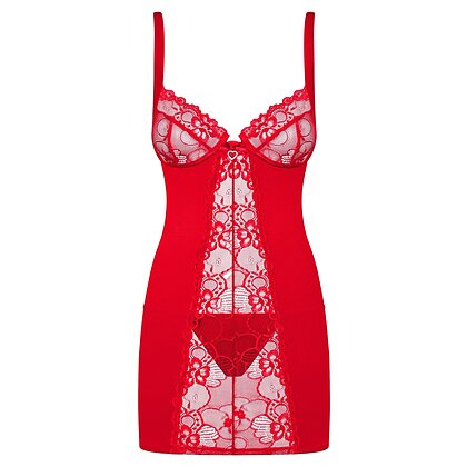 Chemise Obsessive Heartina Rosu S-M