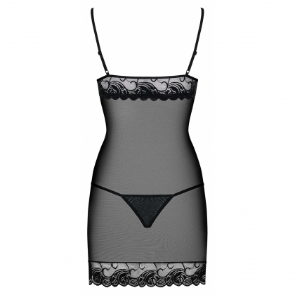 Chemise Obsessive Wonderia Negru S-M