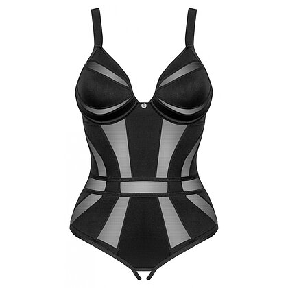 Body Obsessive Chic Amoria Decupat Negru XS-S