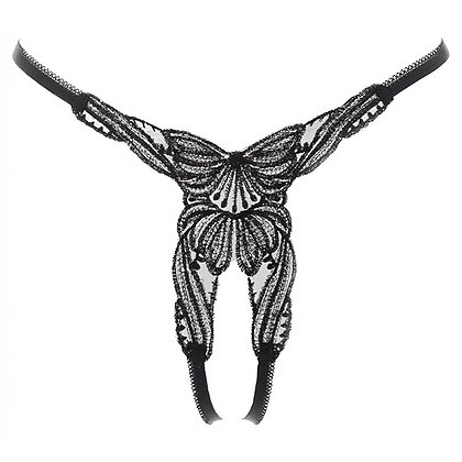 Chilot Amorable Open Jenny Negru S-L