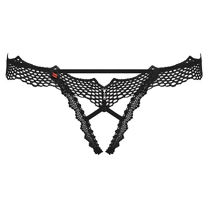 Chilot Decupat Obsessive Bravele Negru S-M