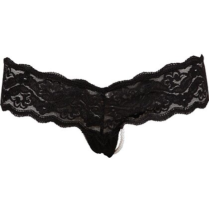 Chilot Cu Mărgele Cottelli Collection Dakota Negru S