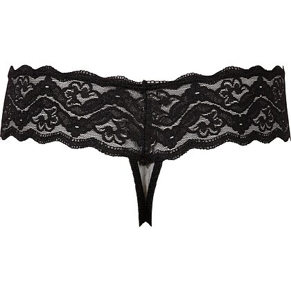 Chilot Cu Mărgele Cottelli Collection Dakota Negru S