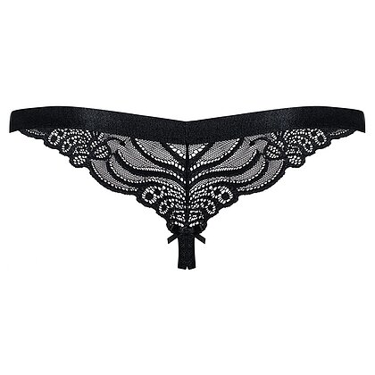 Chilot Decupat Obsessive 828-THC Negru L-XL