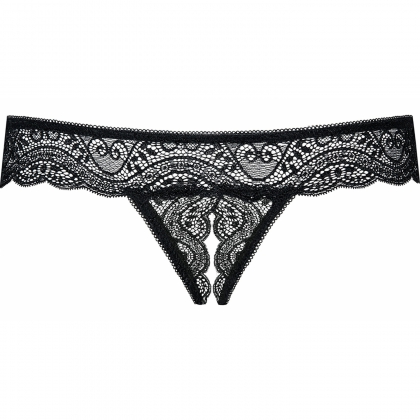 Chilot Decupat Obsessive Miamor Negru L-XL