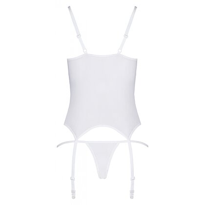 Corset Avanua Silentia Alb S-M