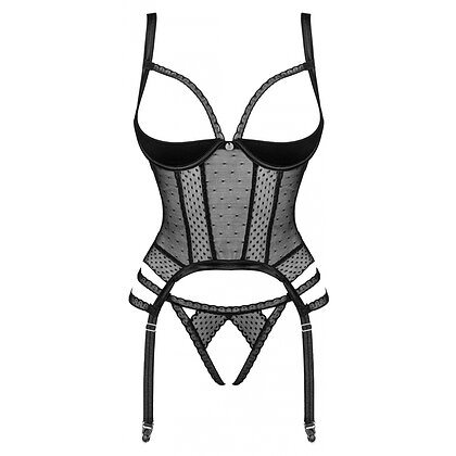 Corset Obsessive Lanelia Negru XS-S