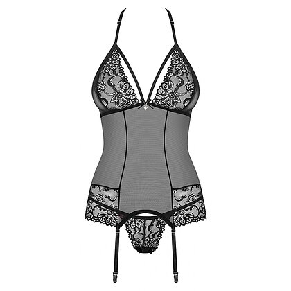 Corset Obsessive 838-COR Negru L-XL