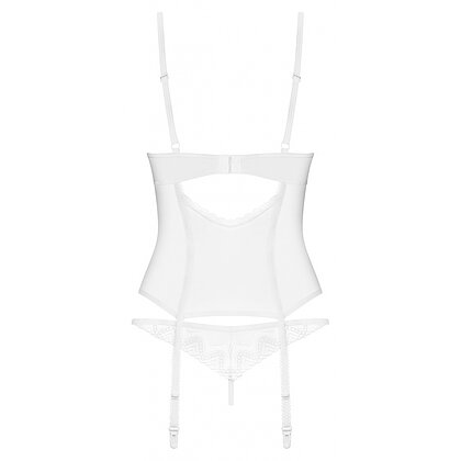 Corset Obsessive Alissium Alb XL-2XL