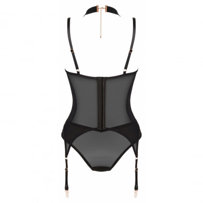 Corset Obsessive Brasica Negru XS-S