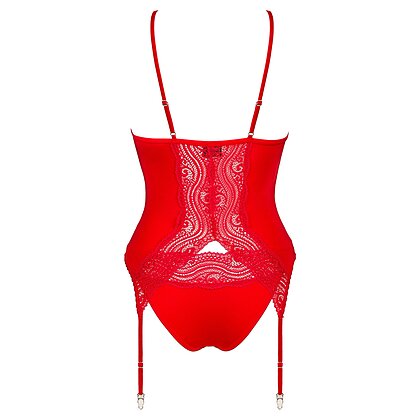 Corset Obsessive Diyosa Roșu XS-S