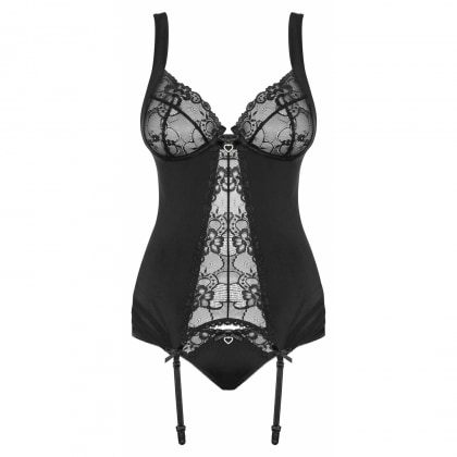 Corset Obsessive Heartina Negru S-M