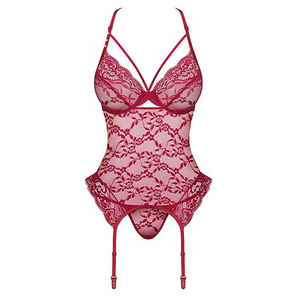 Corset Obsessive Ivetta Roșu S-M