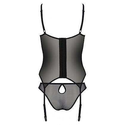 Corset Passion Eco Primula Negru L-XL
