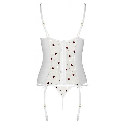Corset Passion Lovelia Alb S-M