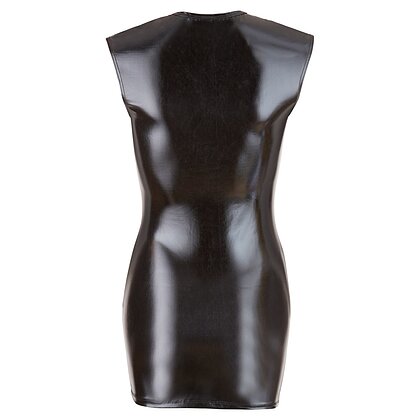 Costum Latex Damă Wetlook With Zip Negru M