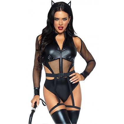 Costum Leg Avenue Criminal Kitty Negru L