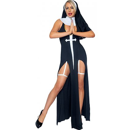 Costum Leg Avenue Sultry Sinner Negru XL-2XL