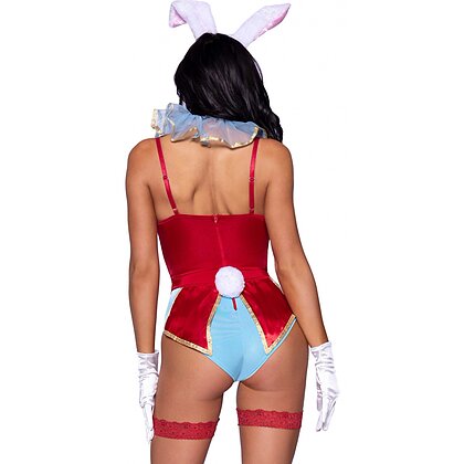Costum Leg Avenue White Rabbit Bodysuit Multicolor S