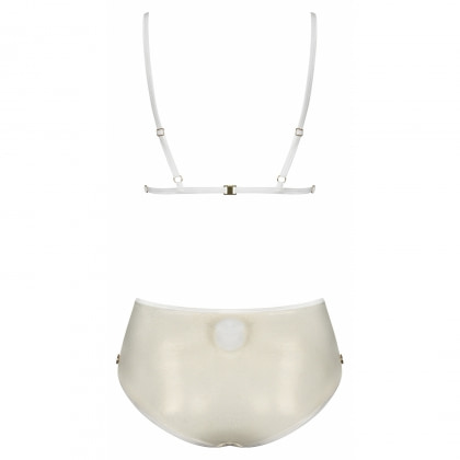 Costum Obsessive Neo Goldes Auriu S-M