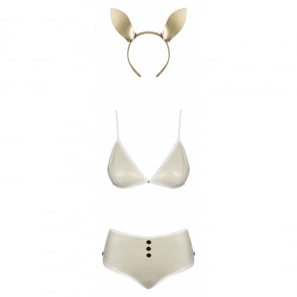 Costum Obsessive Neo Goldes Auriu S-M