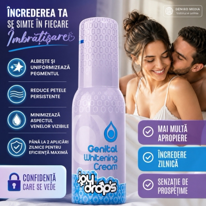 Cremă Joy Drops pentru Albirea Zonei Intime 100 ml